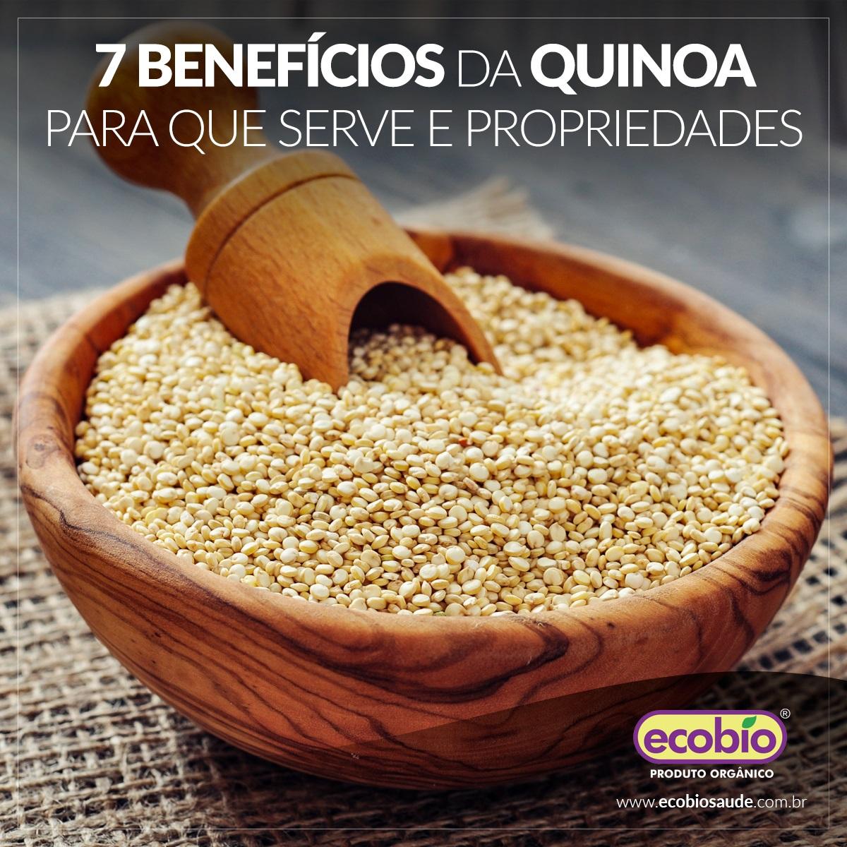 7 Benefícios Da Quinoa. Para Que Serve E Propriedades - ECOBIO Loja De ...